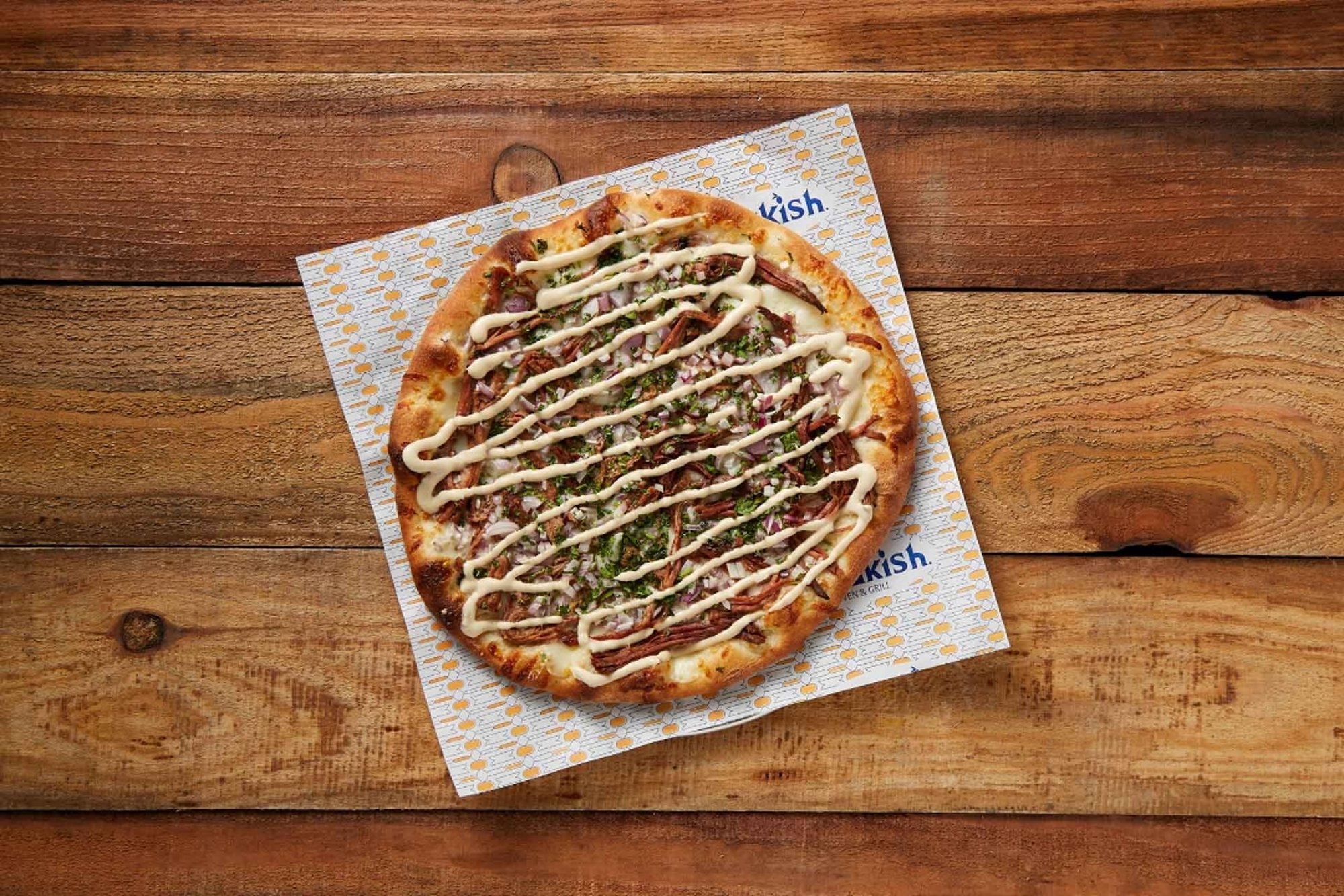 Tri Tip & Cheese Manakish