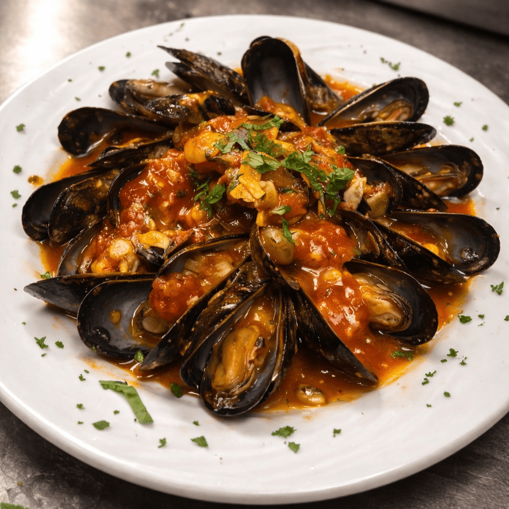 Mussels Fra Diavolor Marinara