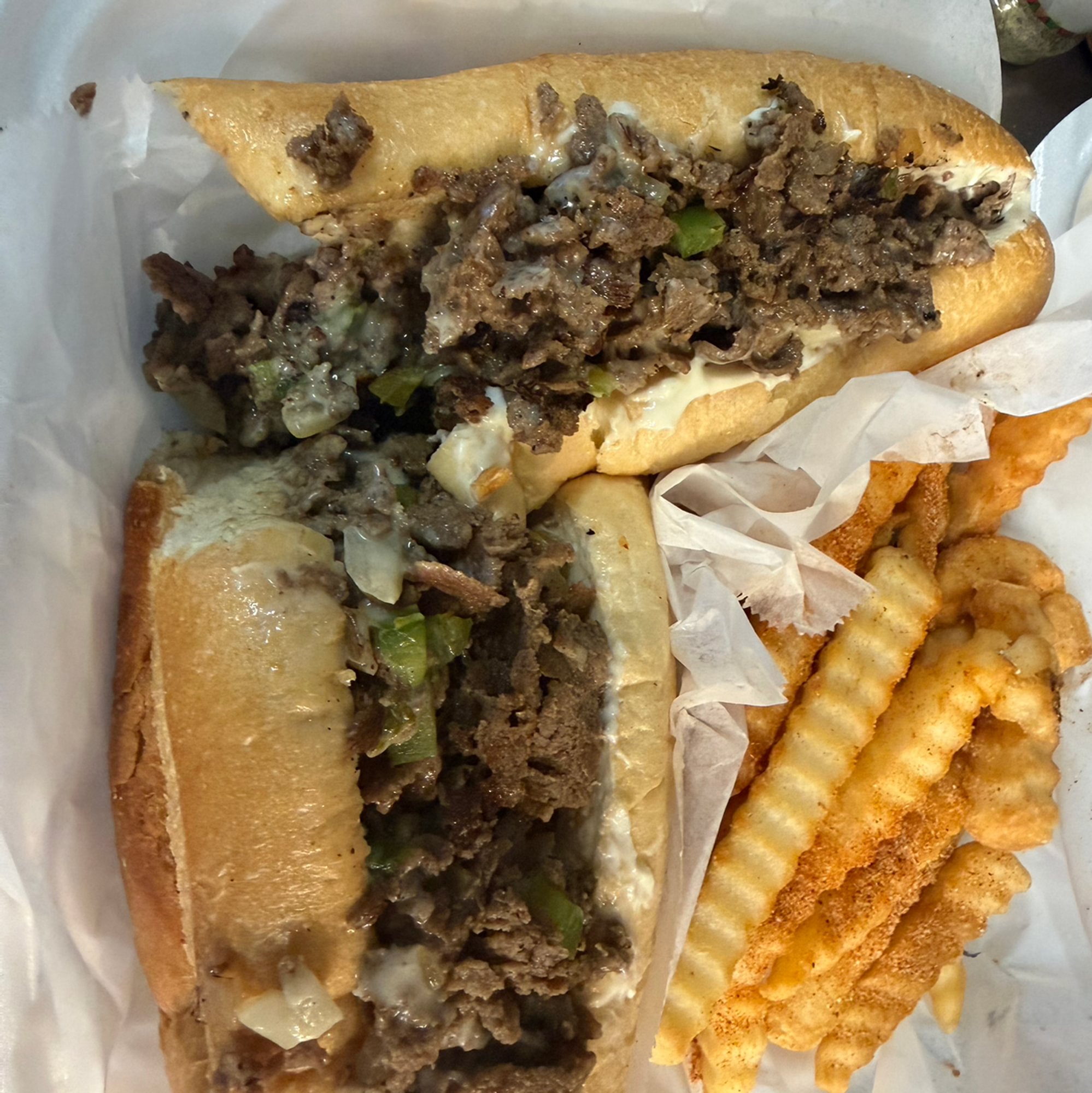 Philly Steak- Fries/Can Soda