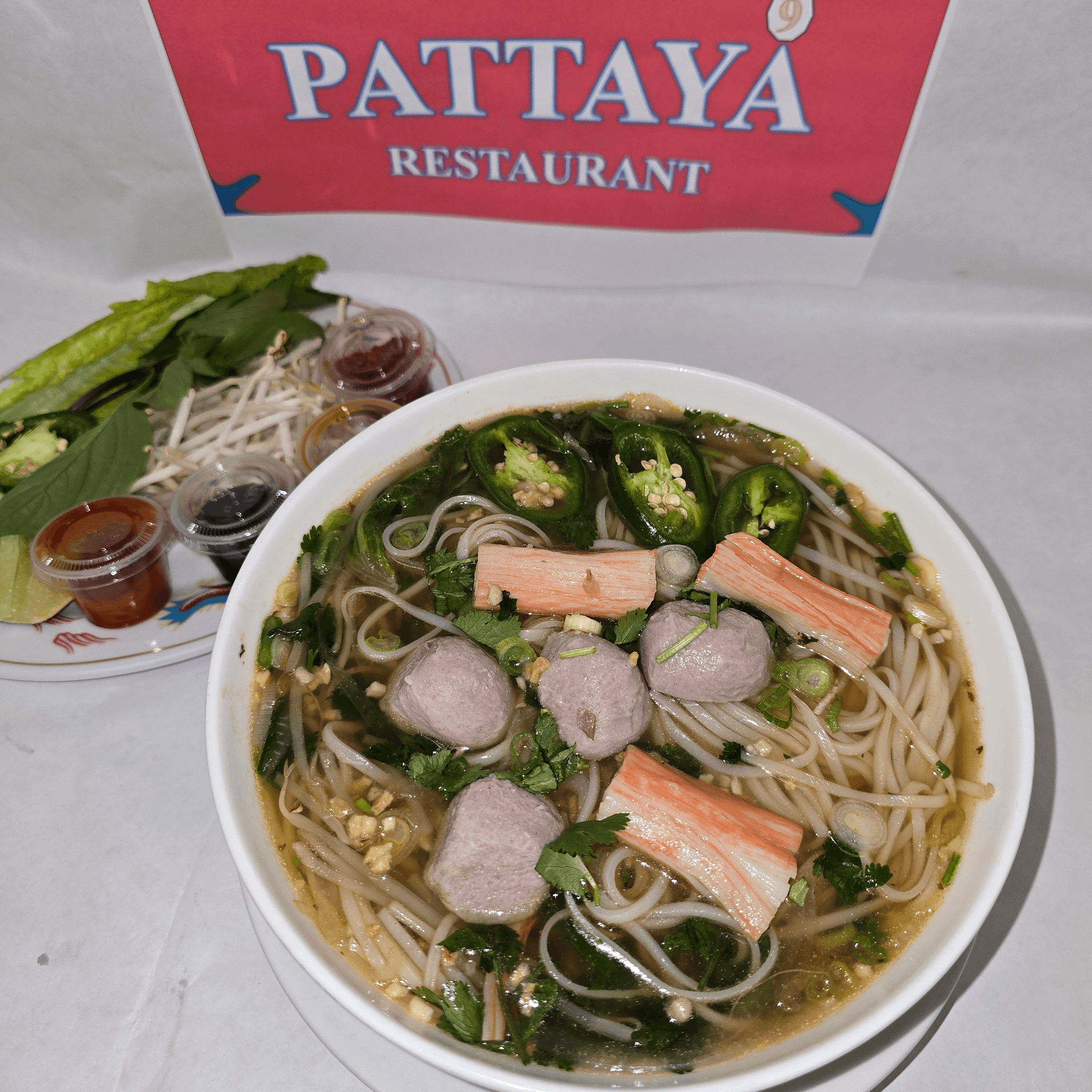 Pho Large Crab + Meatball M