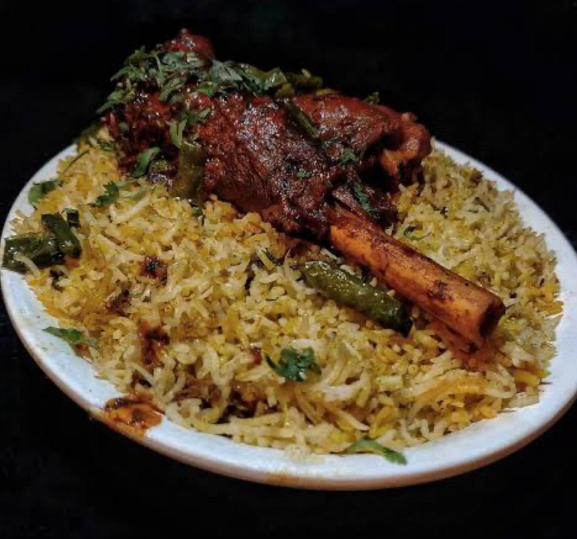 Nalli Gosht Fry Piece Pulav