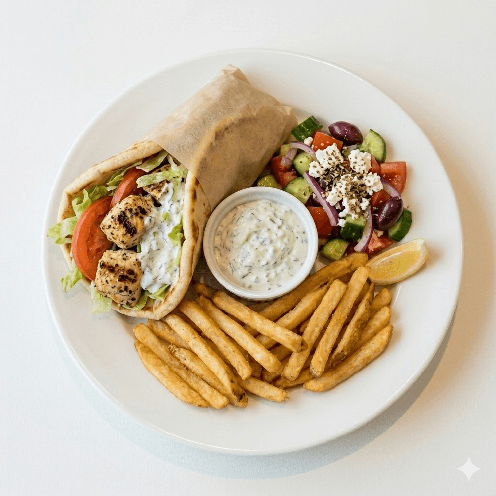 Chicken Souvlaki Sandwich