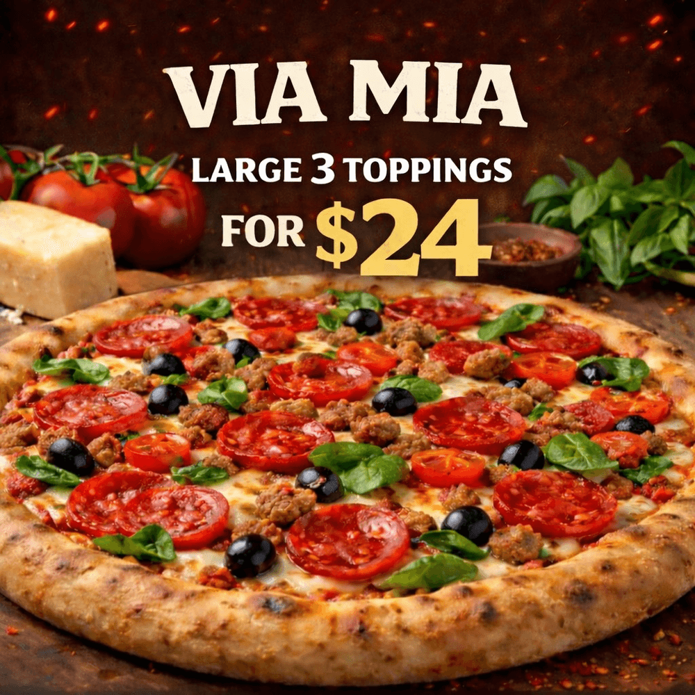 Large 3 Topping Pizza