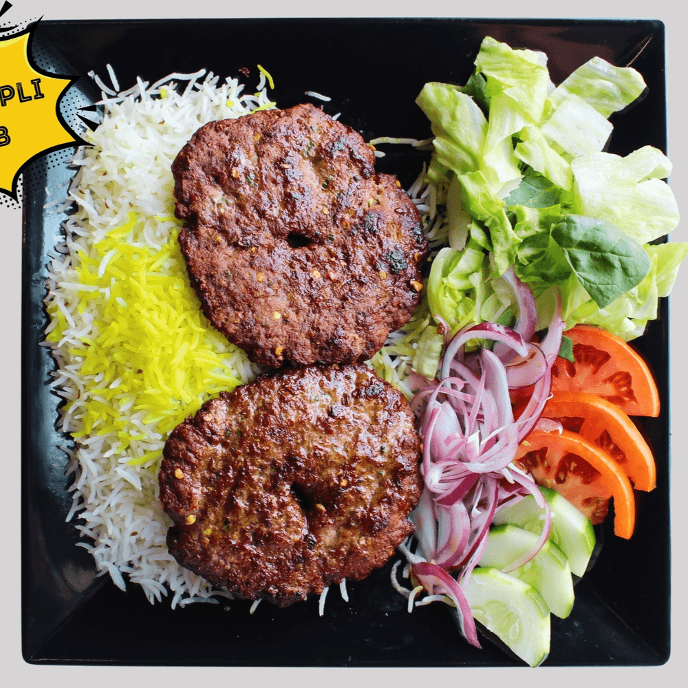 Chapli Kabob Platter (N)