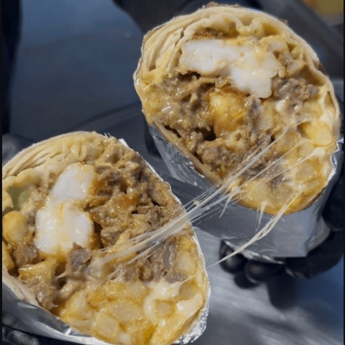 Surf and Turf Burrito