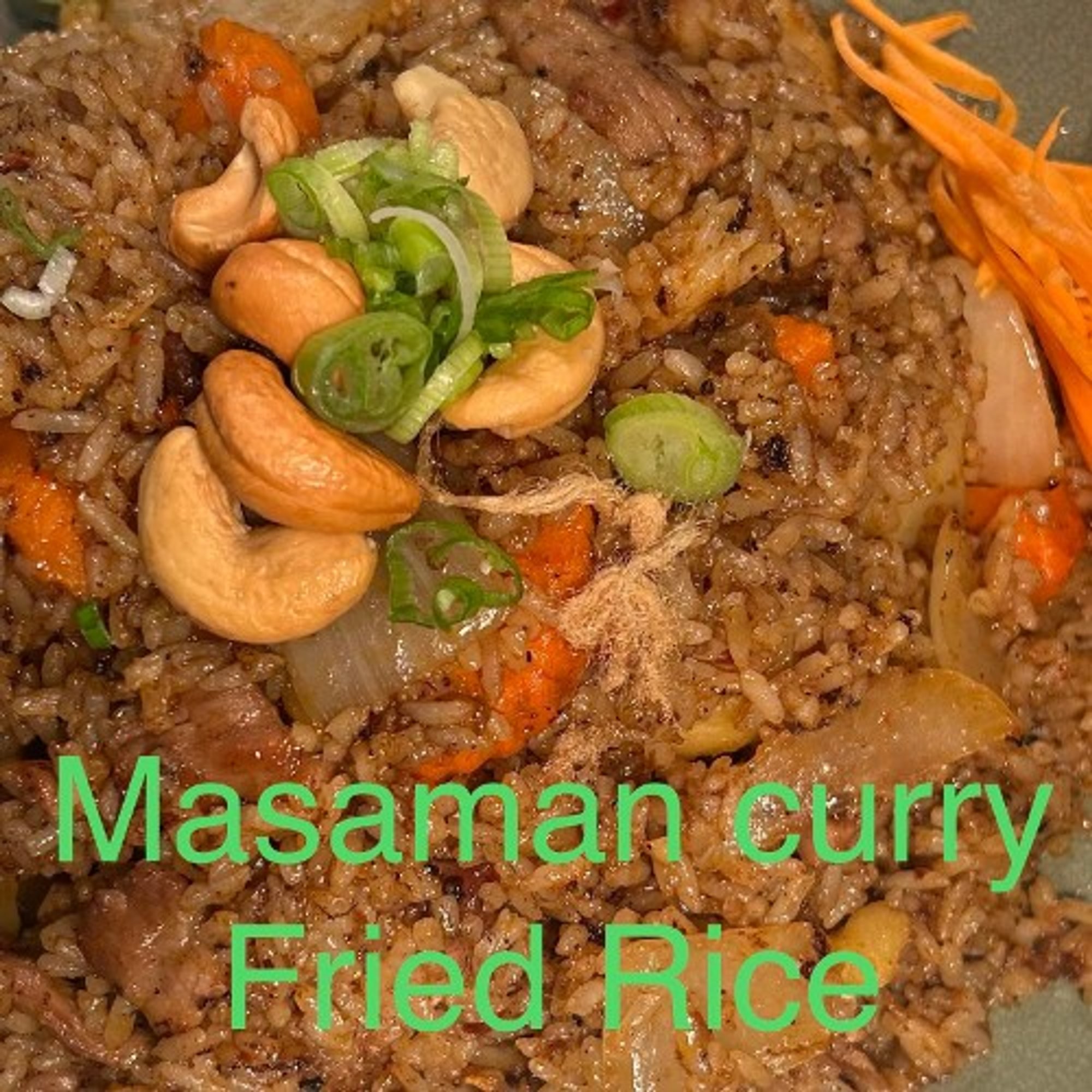 Masaman Curry Fried Rice
