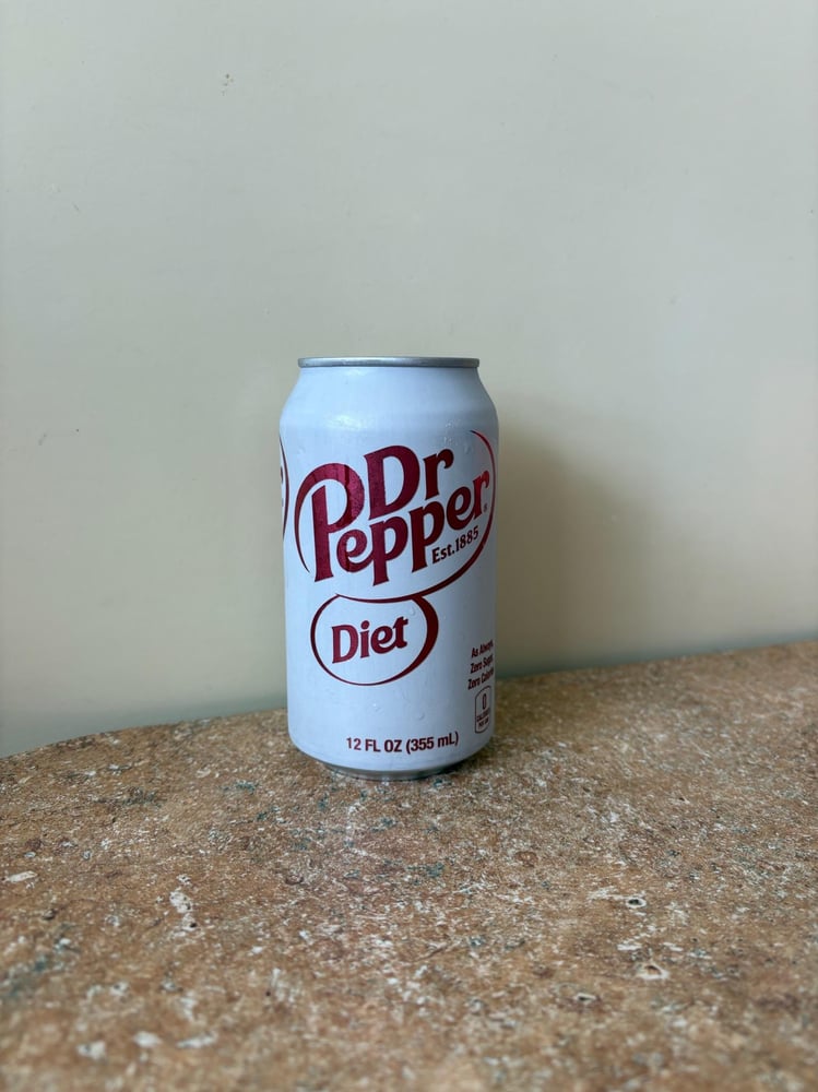 Can: Diet Dr. Pepper