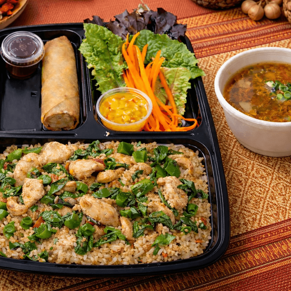 D : BASIL FRIED RICE (Chicken)