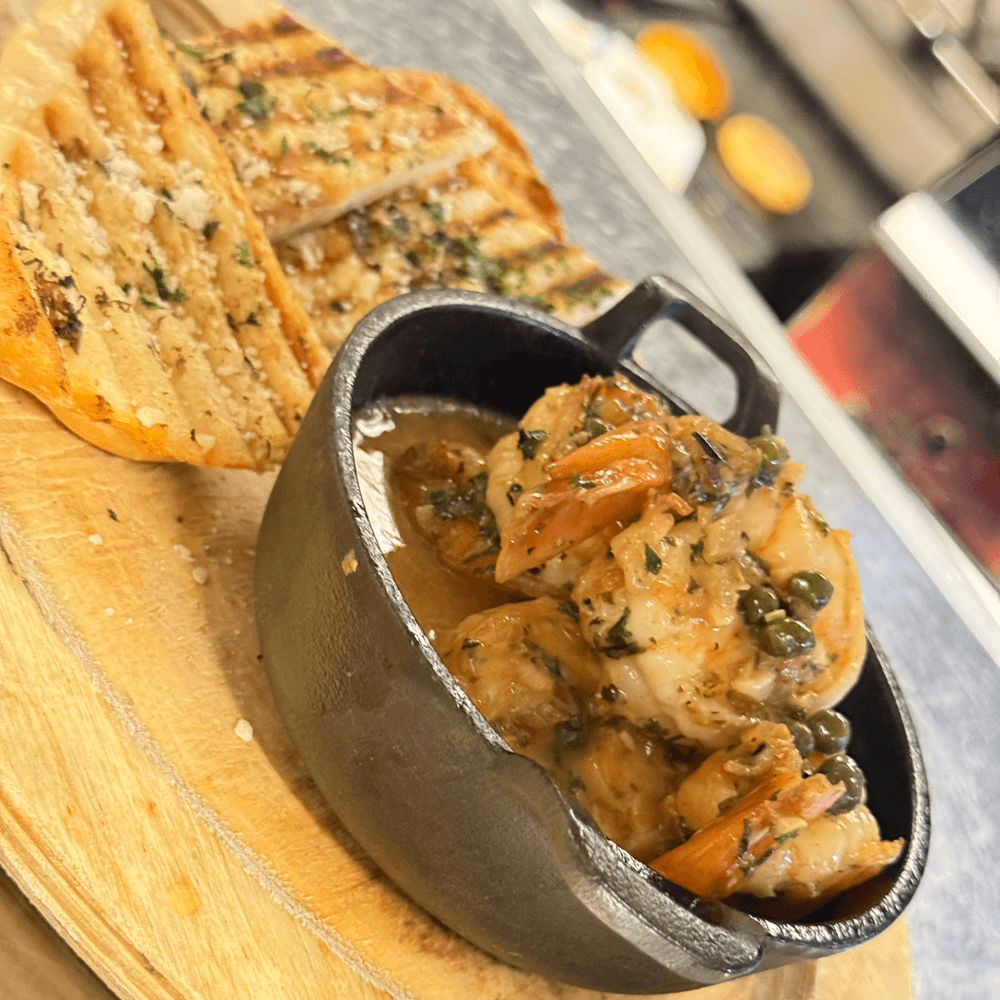 Sizzling Shrimp