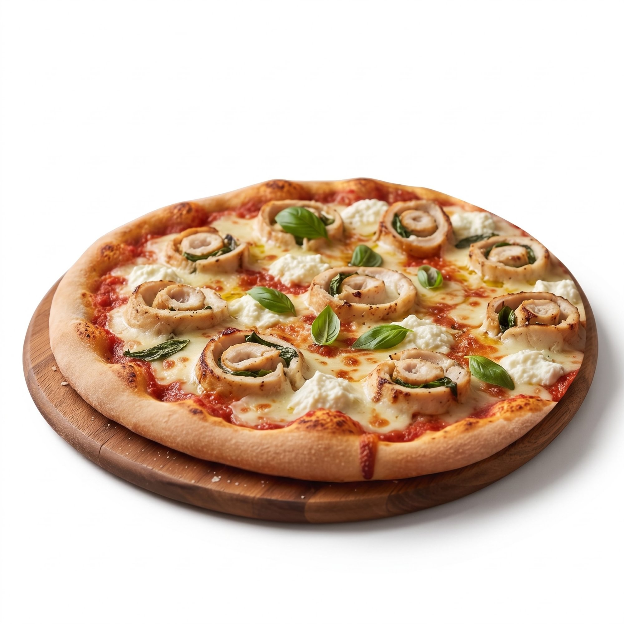 Chicken Rollatini Pizza