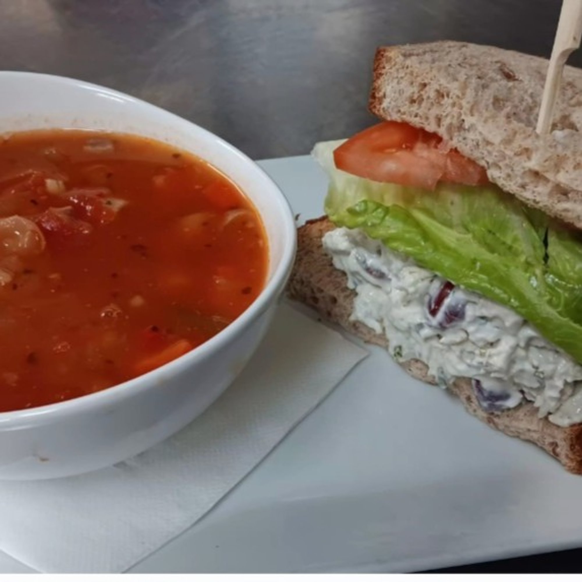 Soup & Half Sandwich