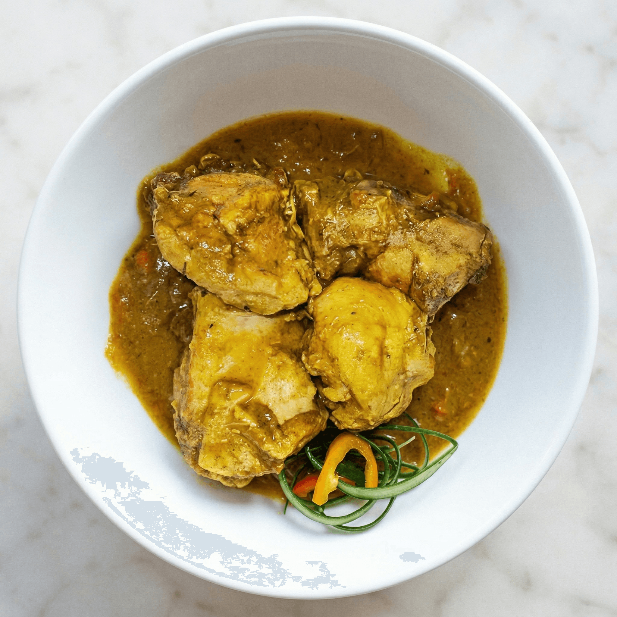 Extra Portion Curried Chicken*