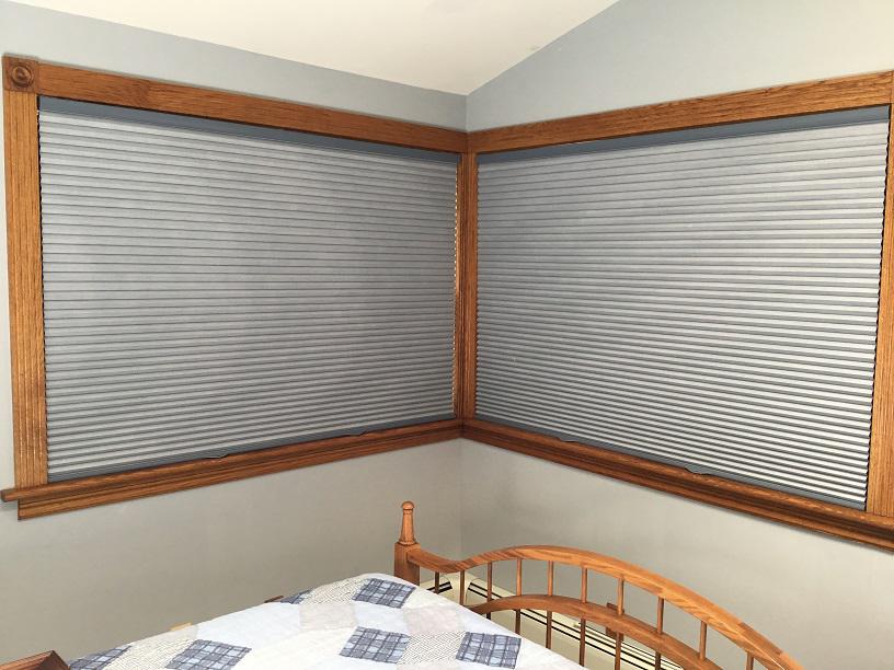 Achieve privacy and efficient light control with Blackout Cellular Shades by Budget Blinds of Phillipsburg! A full range of colors ensure the perfect designer fit for any space!