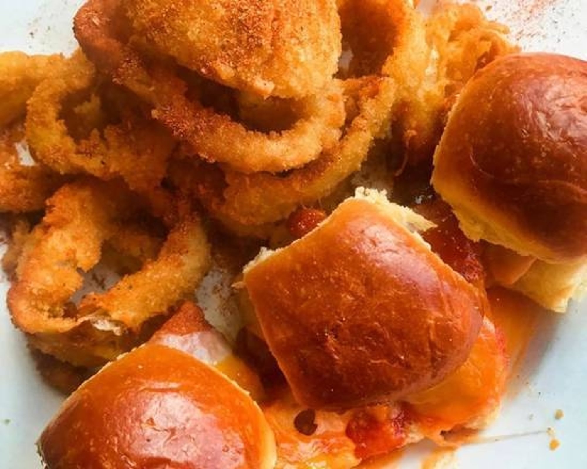 Buffalo Chicken Sliders