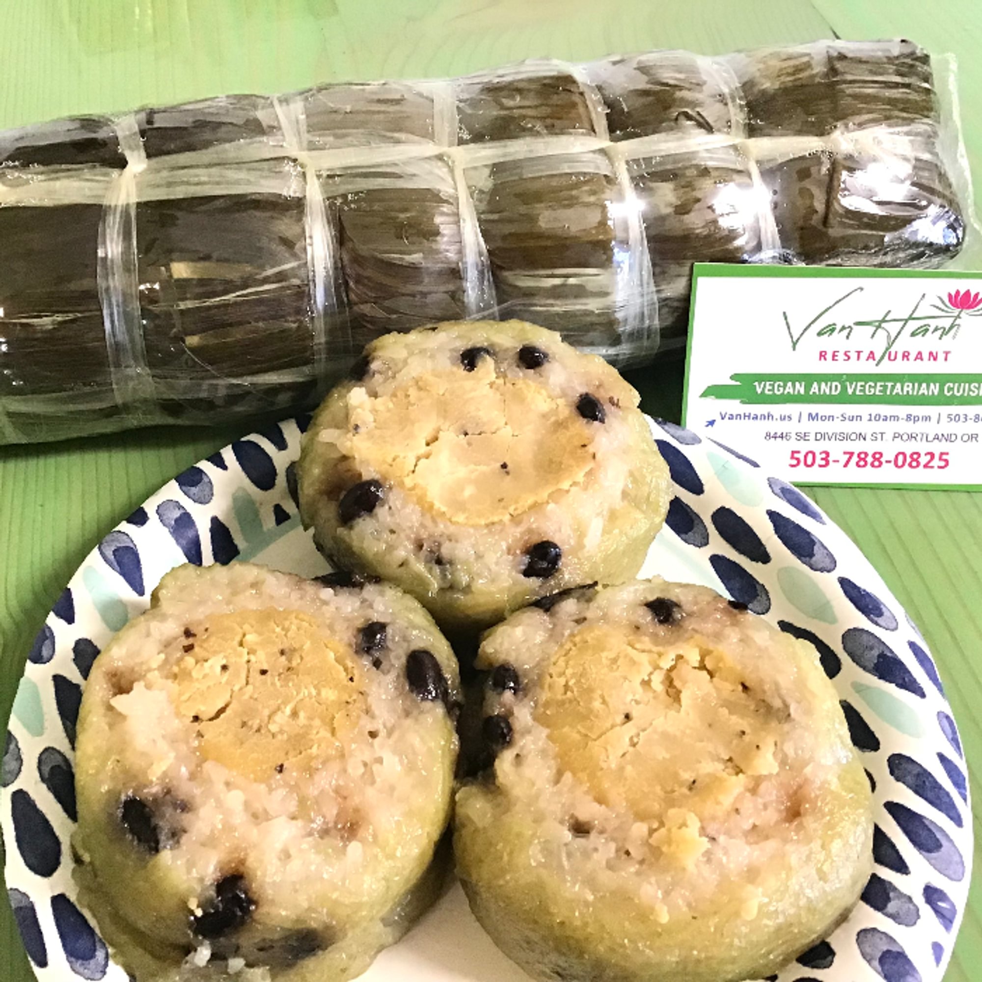 S13. Vegan Sticky Rice (Bánh Tét)