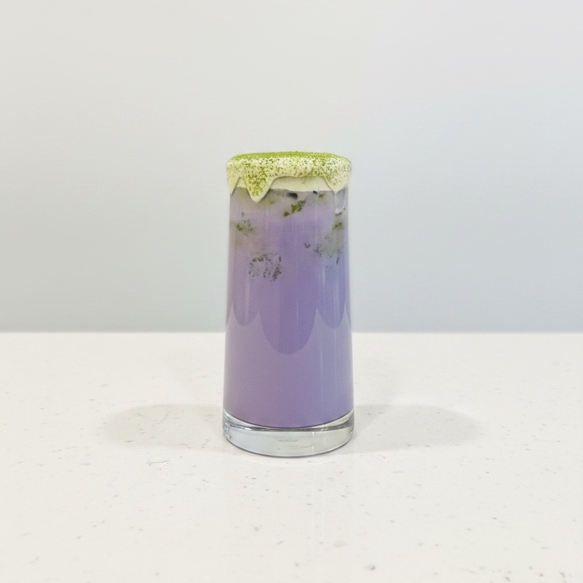 Ube Cloud Matcha Latte