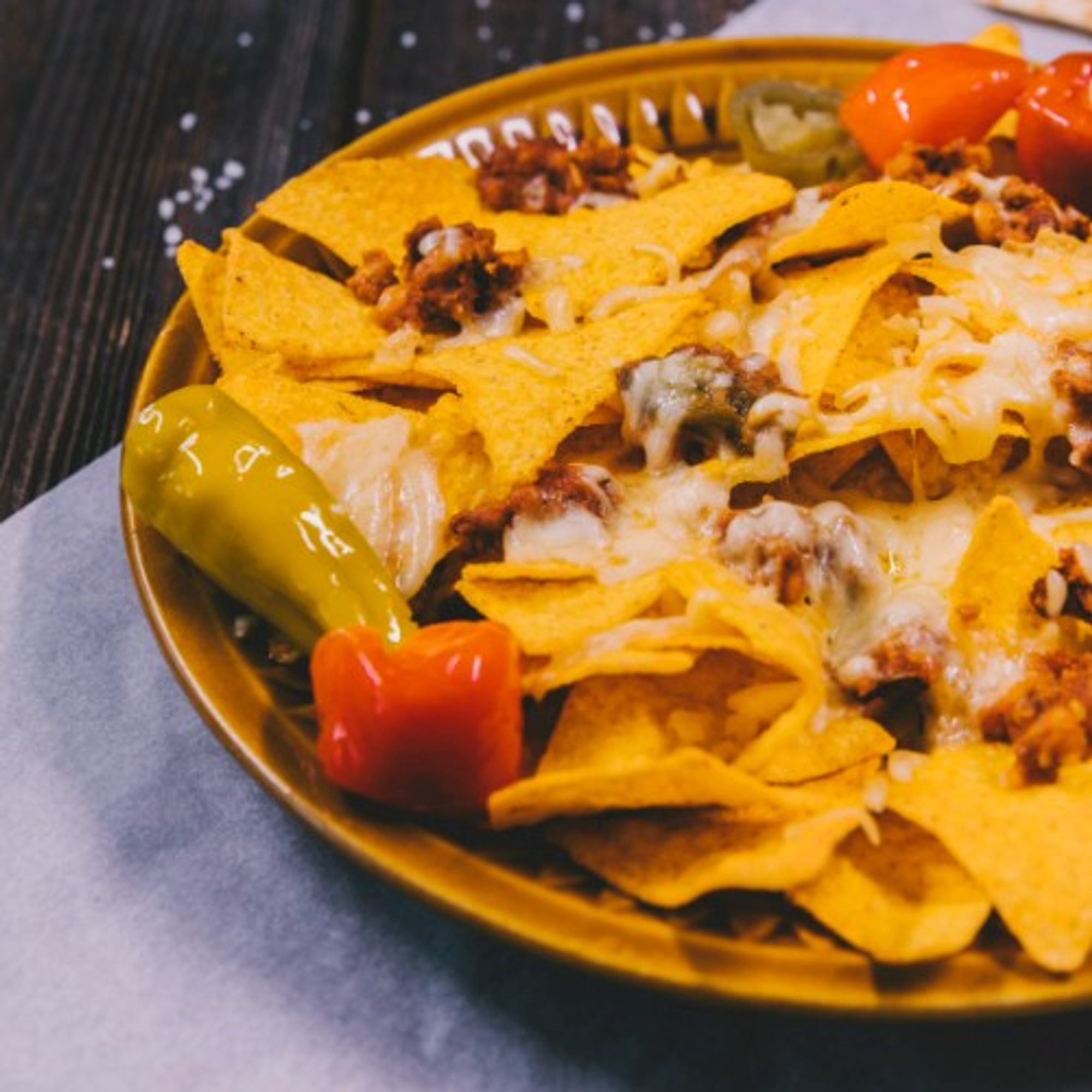 Beef or Chicken Nachos