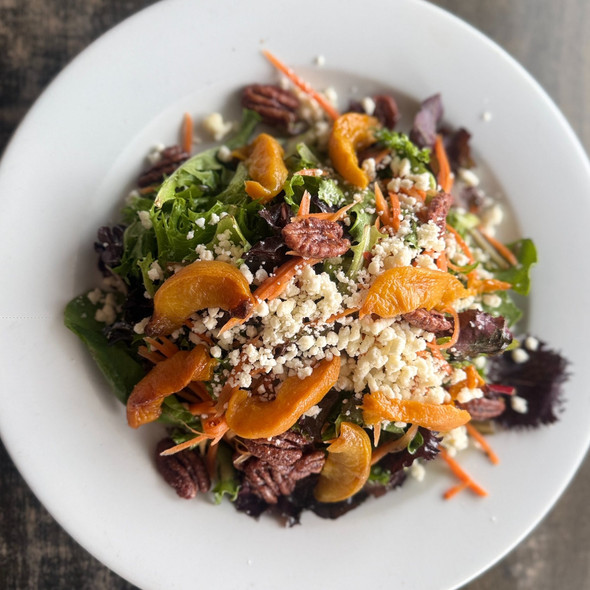 Grilled Peach Salad