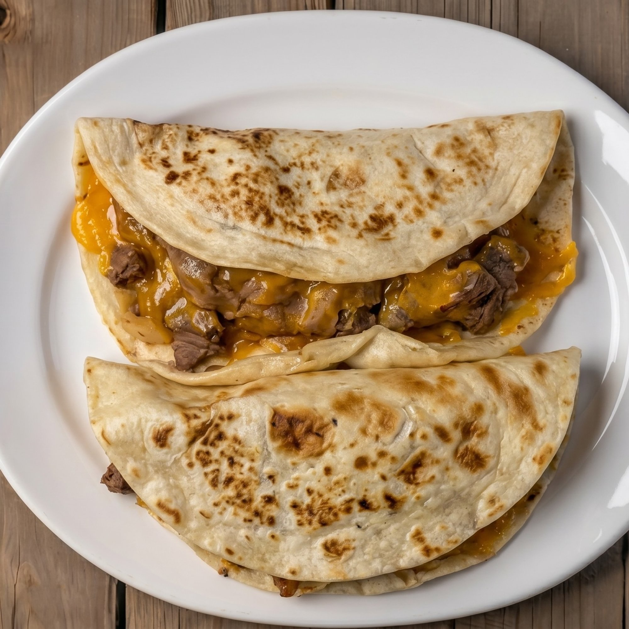 Guisado, Bean and Cheese Taco