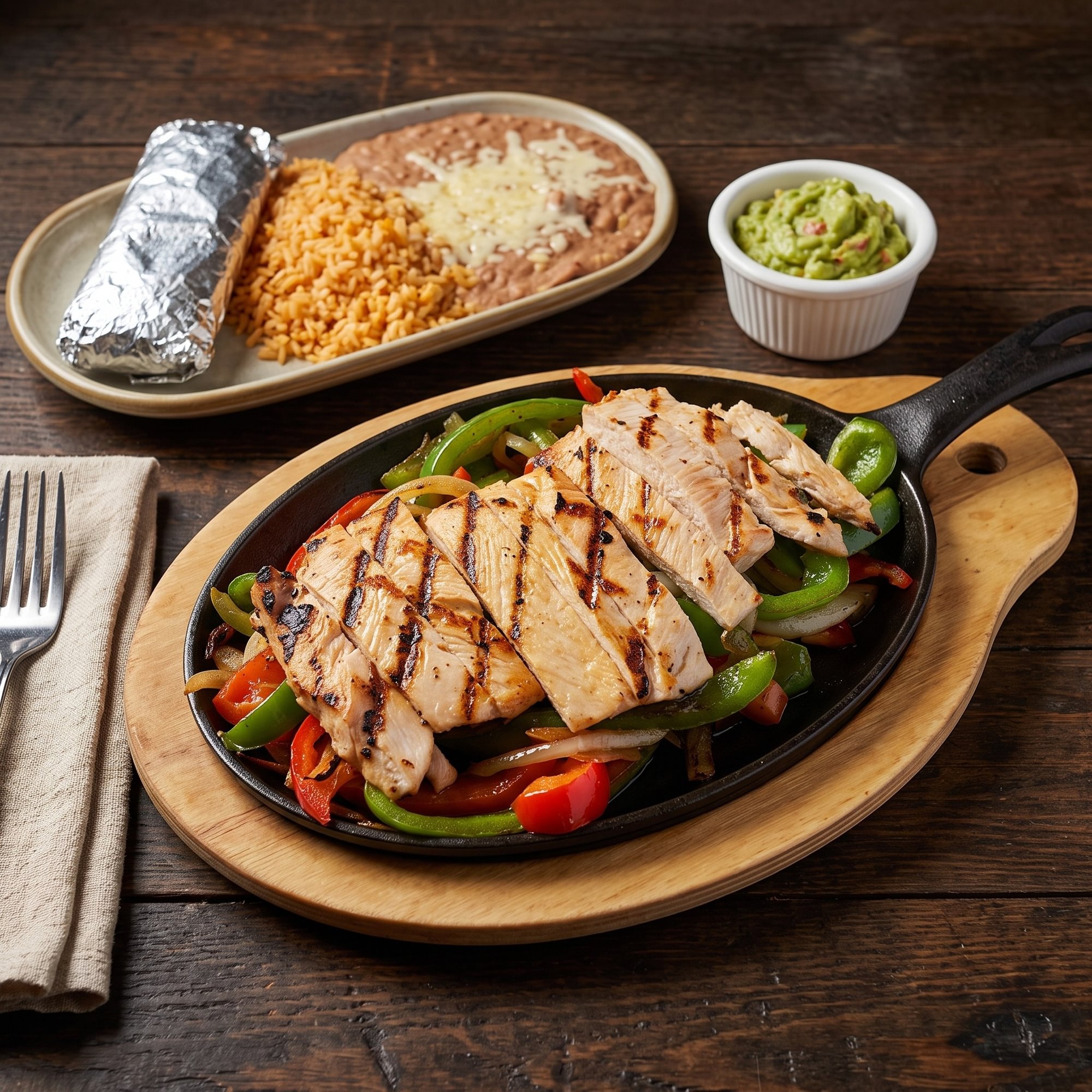 Chicken Fajitas Plate