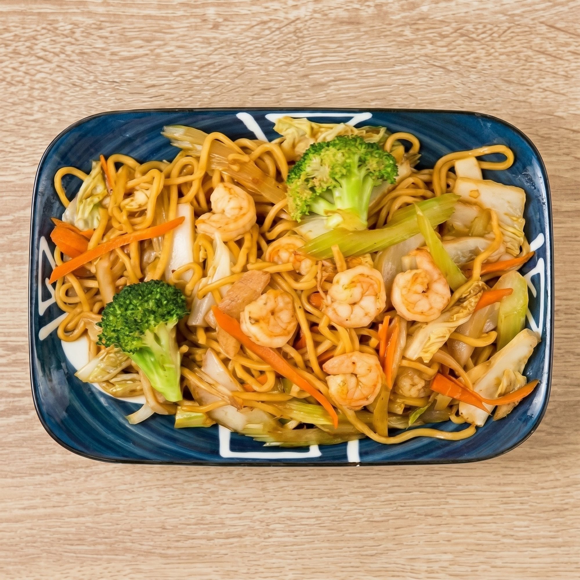 Shrimp Pan Fried Lo Mein Noodle