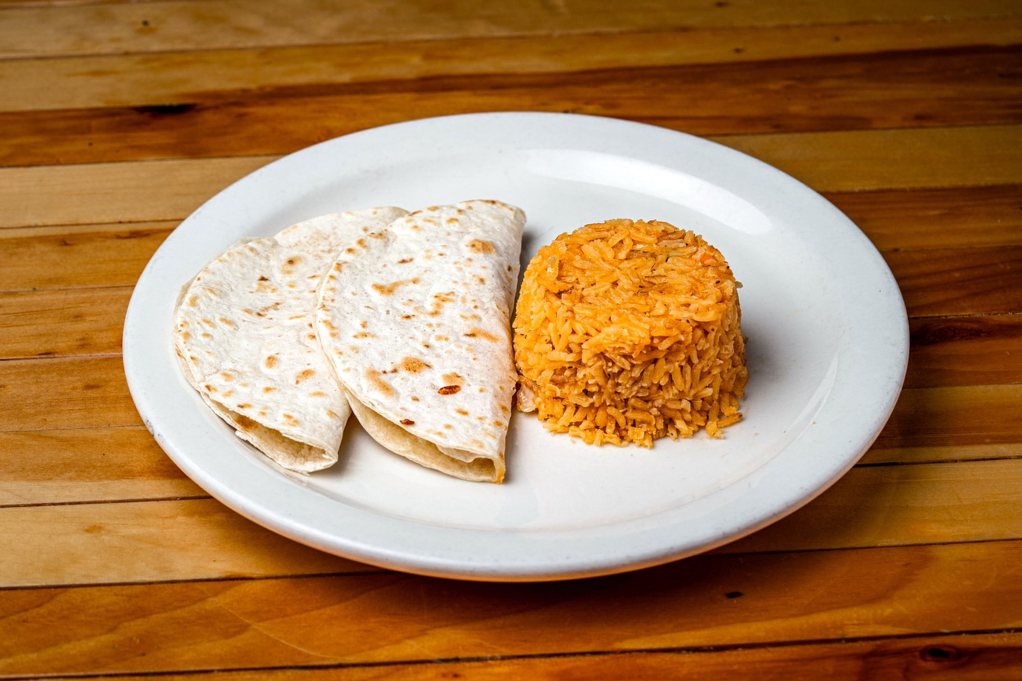 Kids 2 Cheese Quesadillas with Rice Or Fries