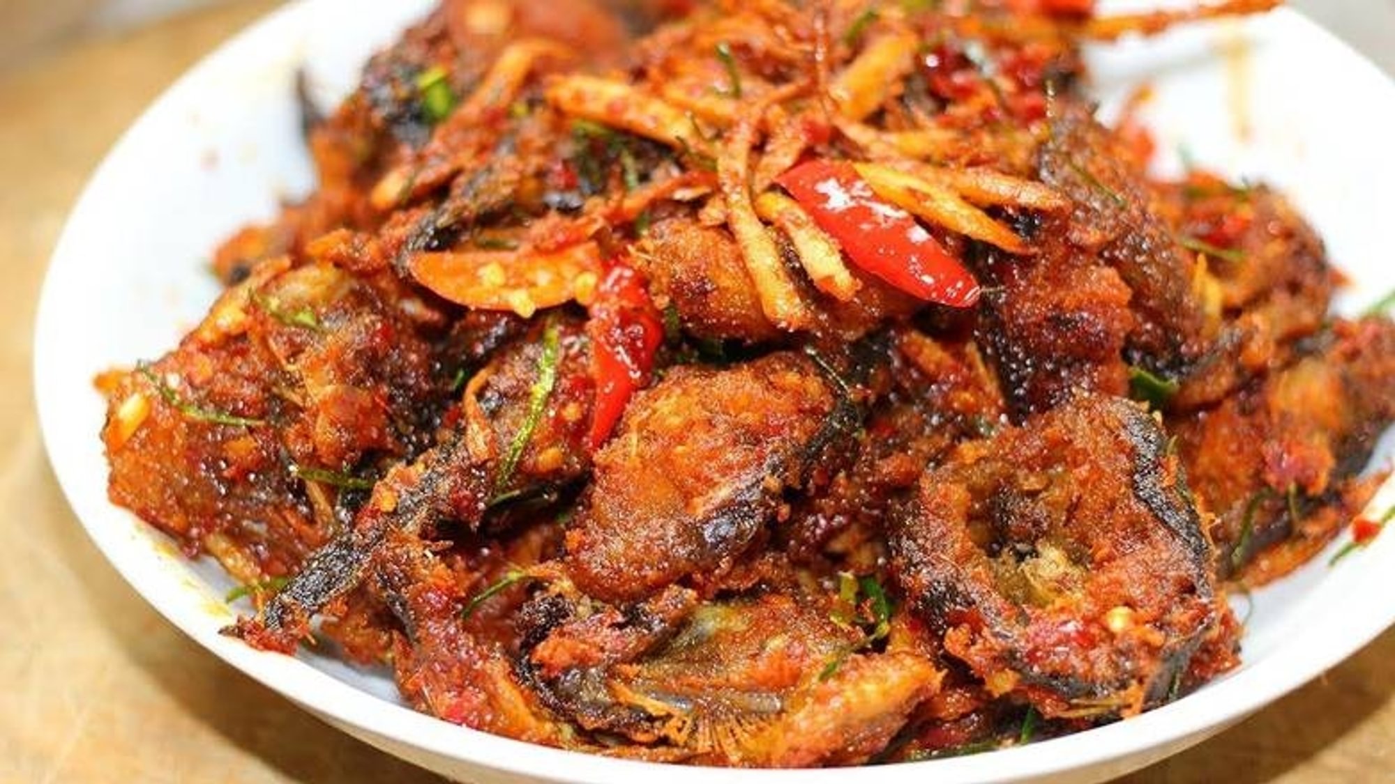 Spicy Curry Catfish