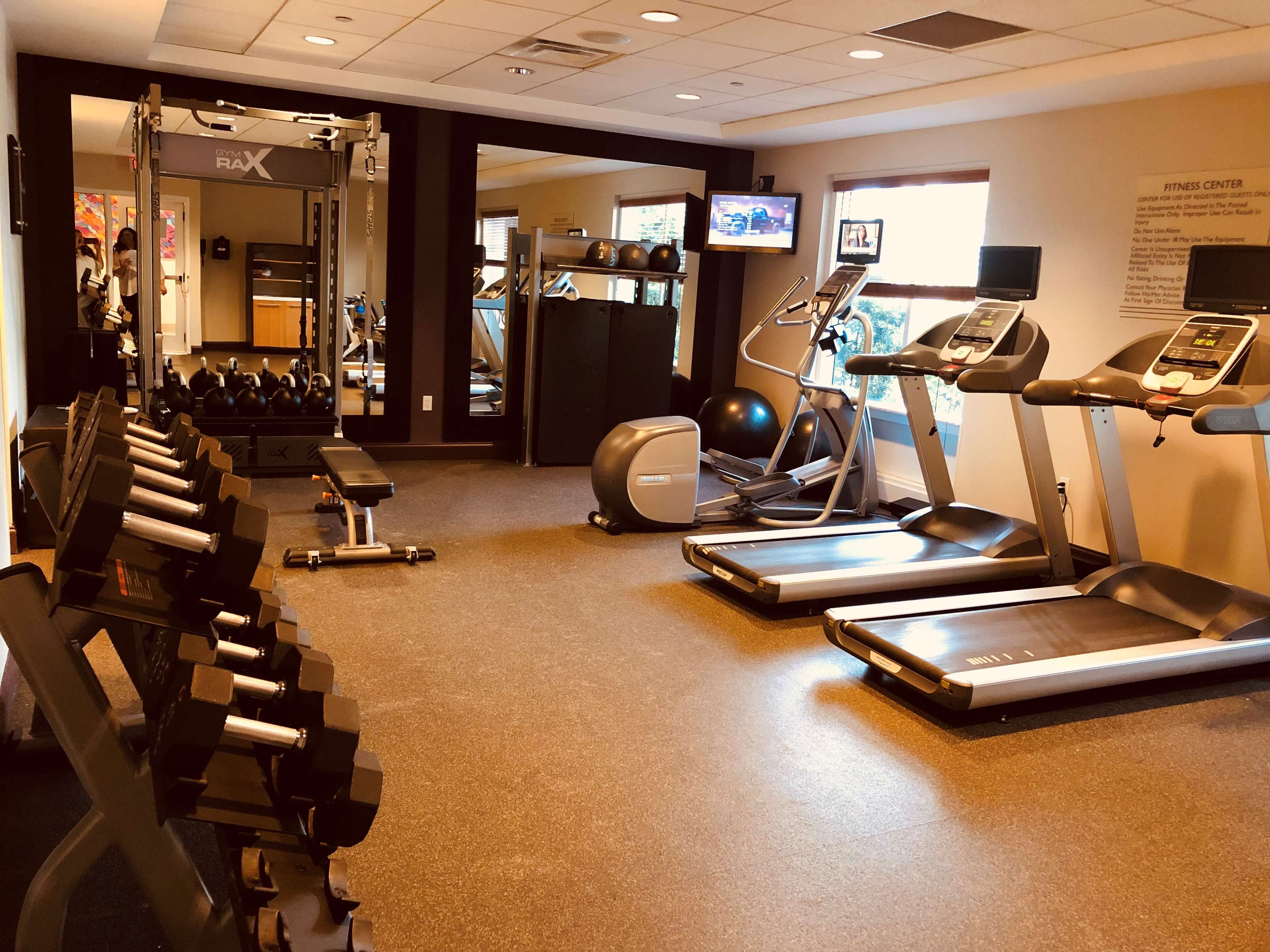 Health club  fitness center  gym