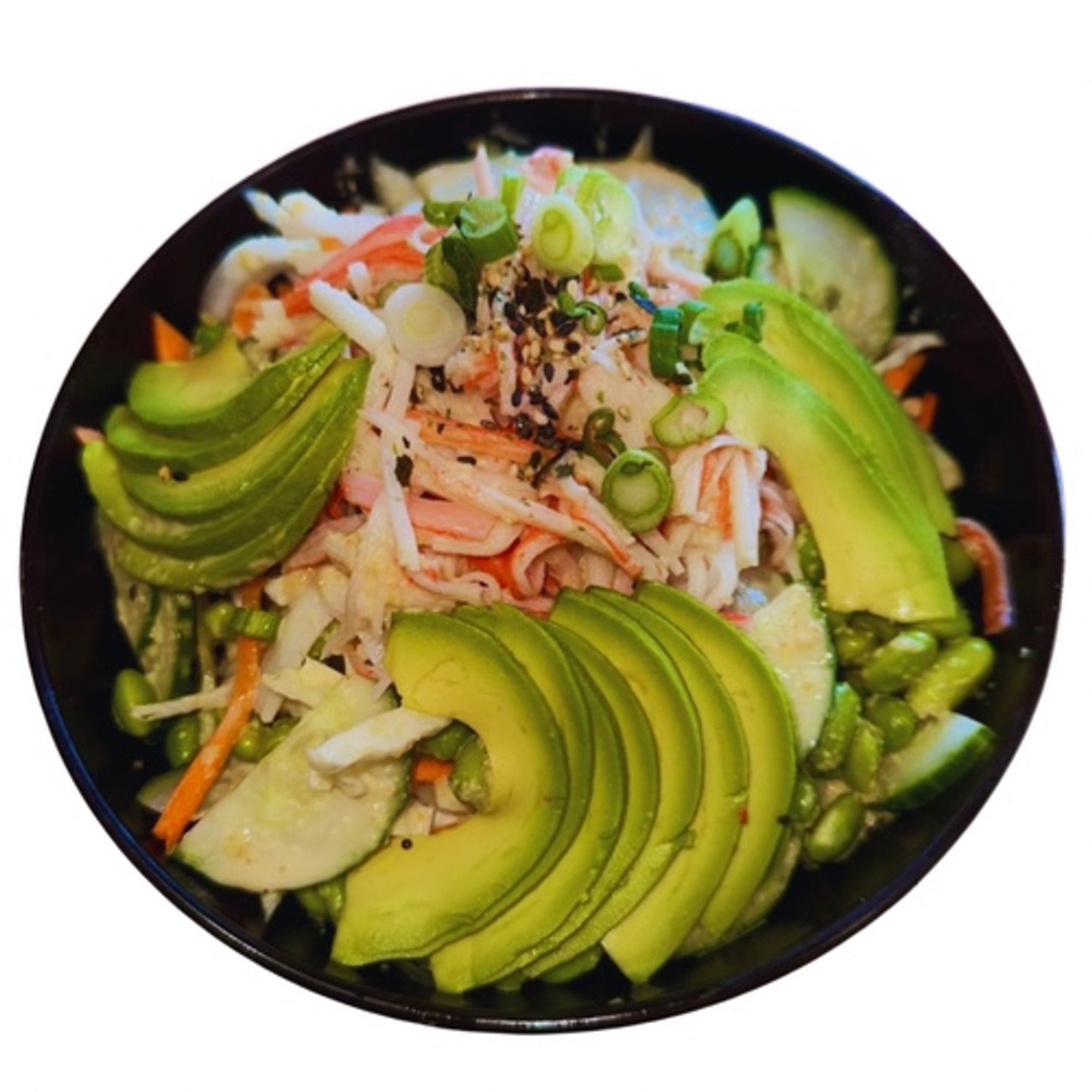 Oriental Salad with ginger dressing