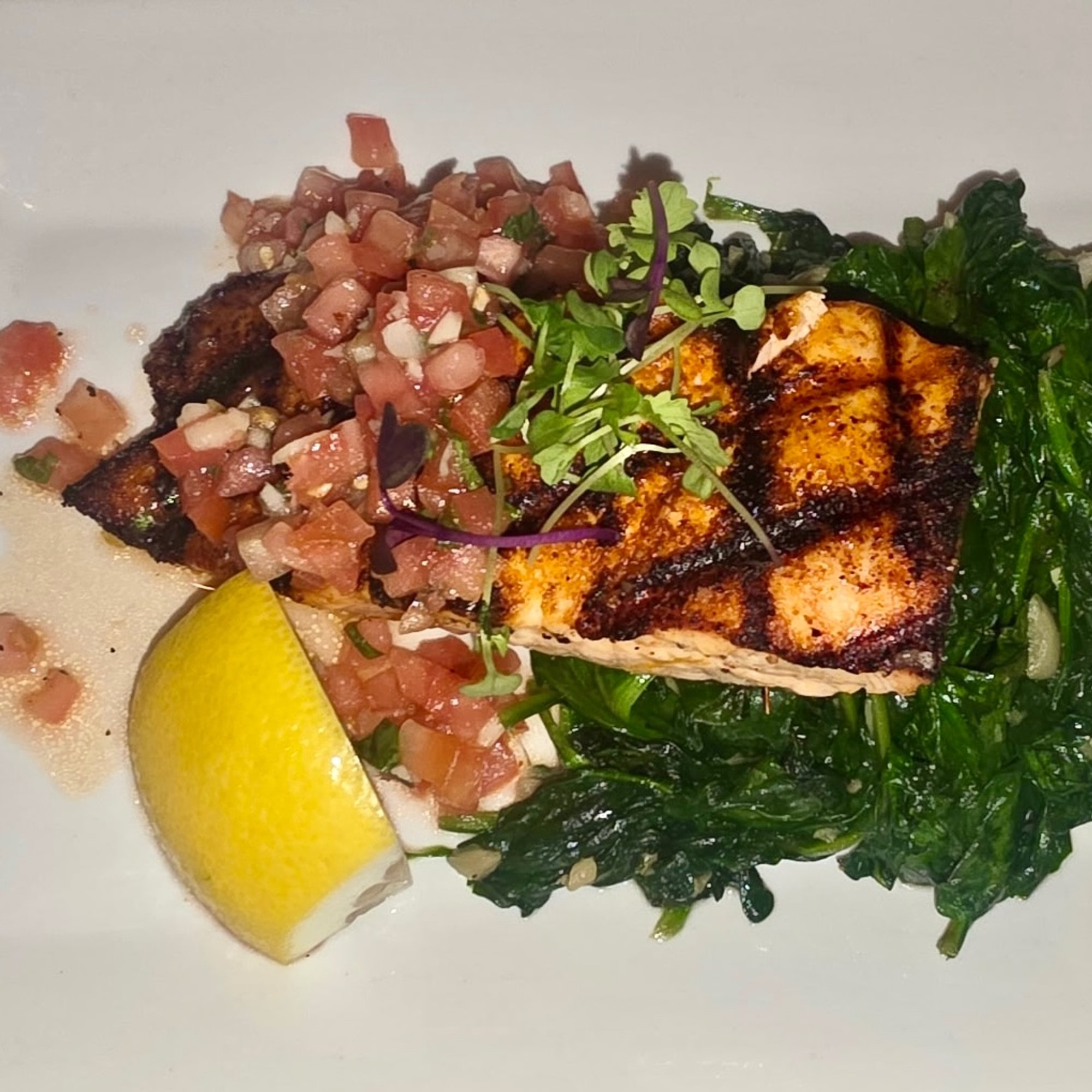 Grilled Cajun Salmon