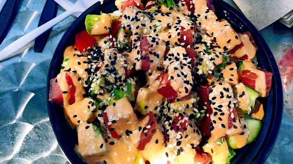 Spicy Aioli Poke Bowl
