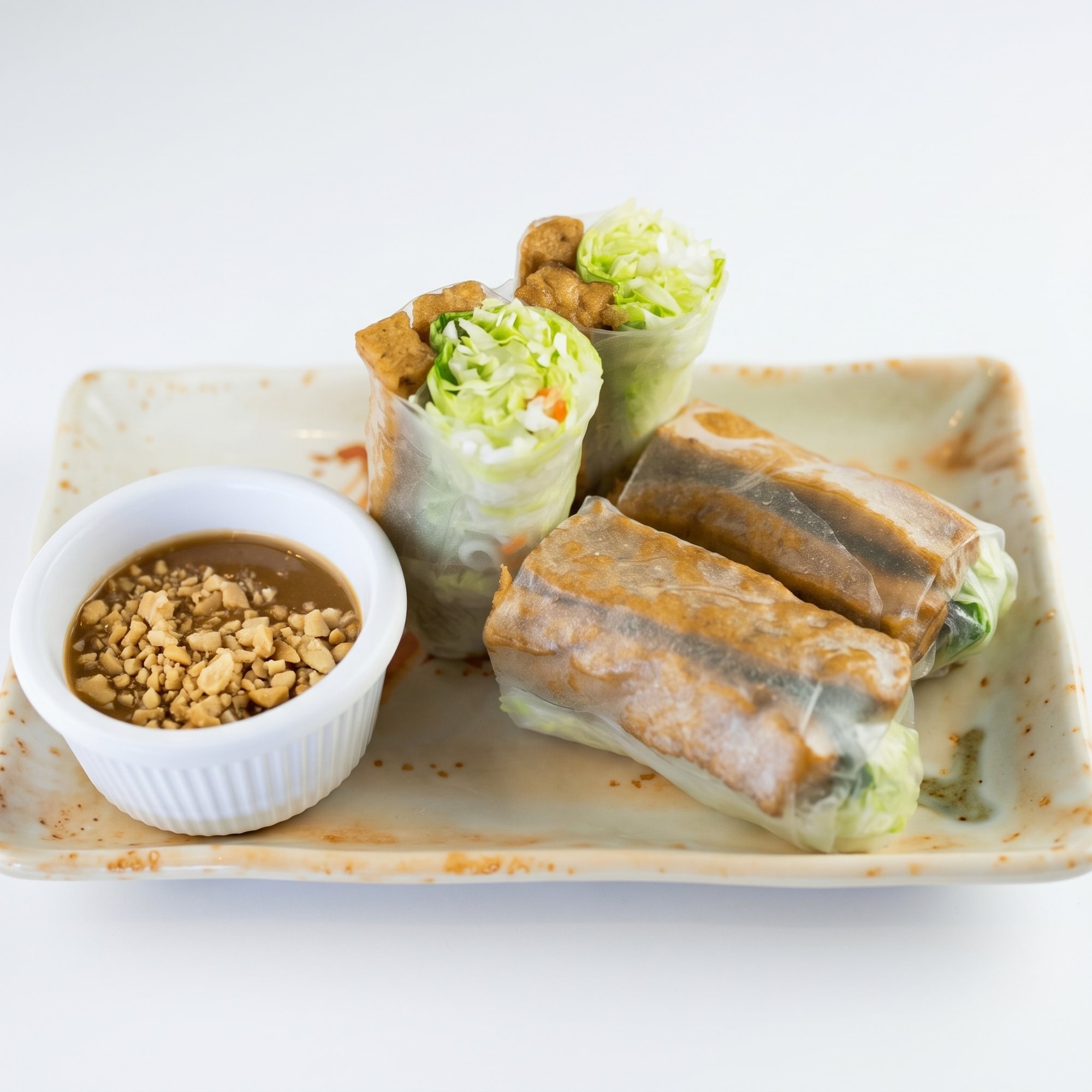 A6. Spring Rolls with Tofu