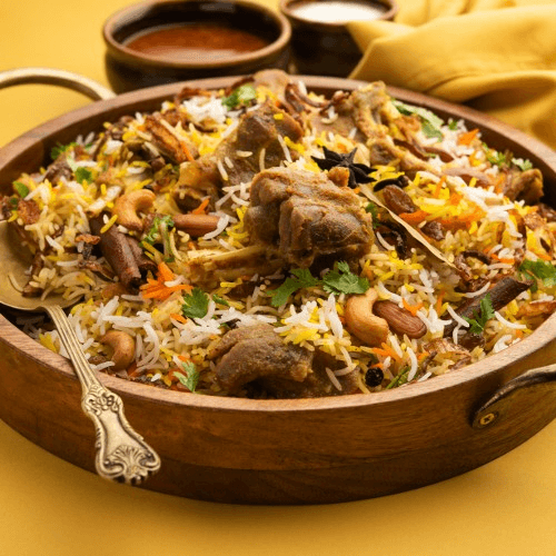 Hyderabadi Mutton Dum Biryani