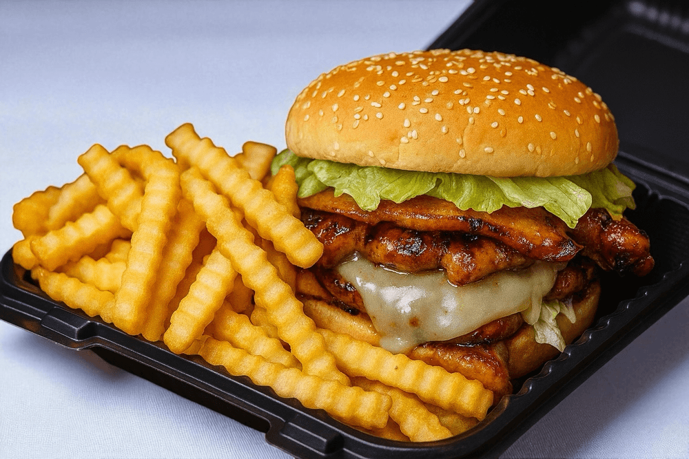 Chicken Teriyaki Sandwich Combo