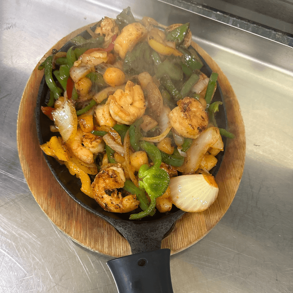 Lunch Shrimp Fajitas