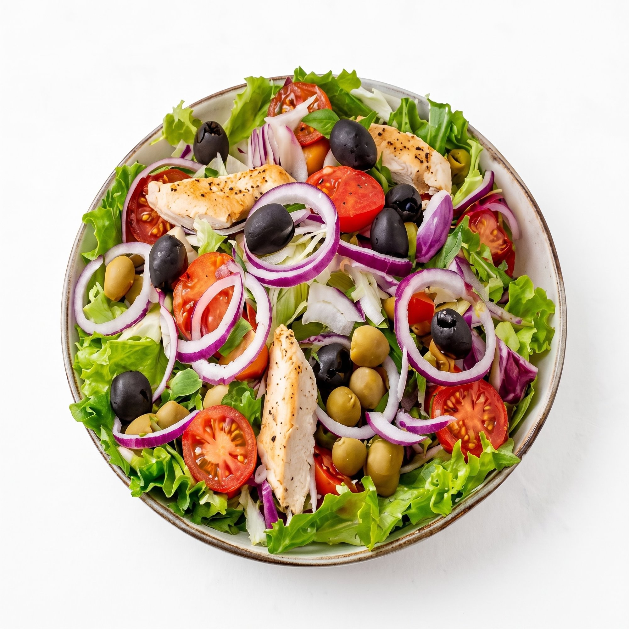 Mixed Salad with Chicken