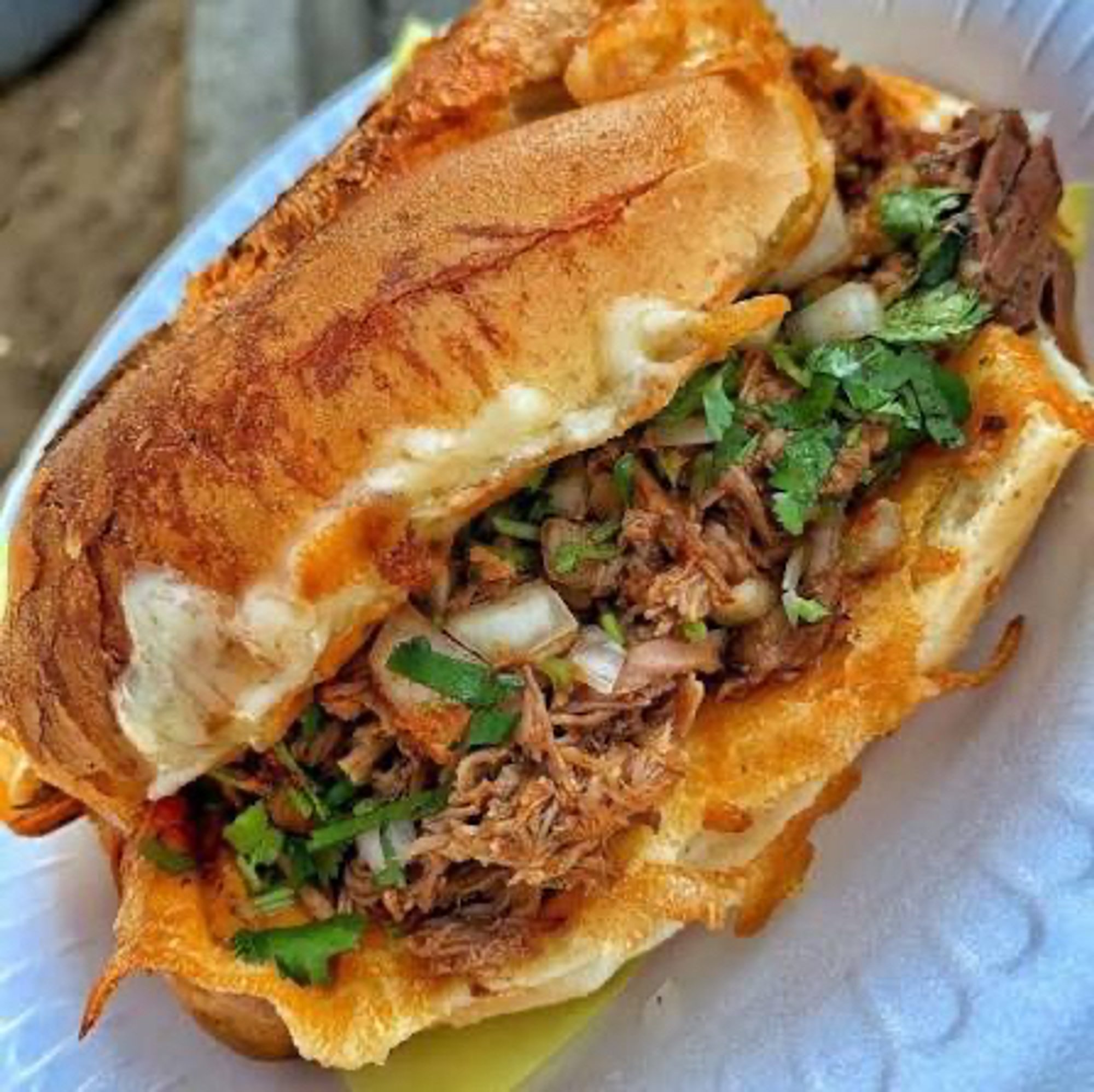 Torta Birria