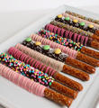 Shari's Berries Limited Edition Chocolate Dipped Spring Pretzels