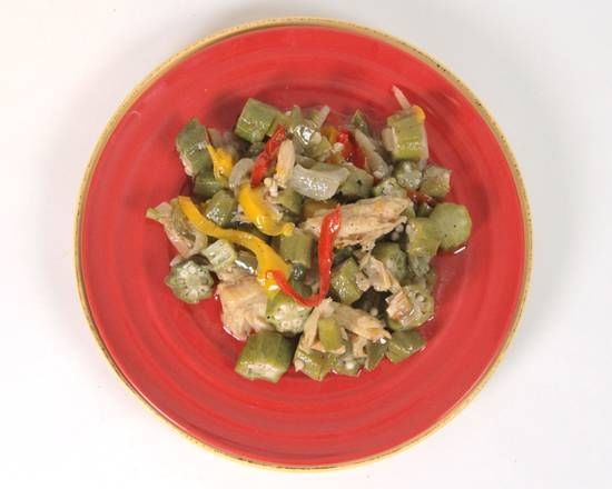 Saltfish and Okra