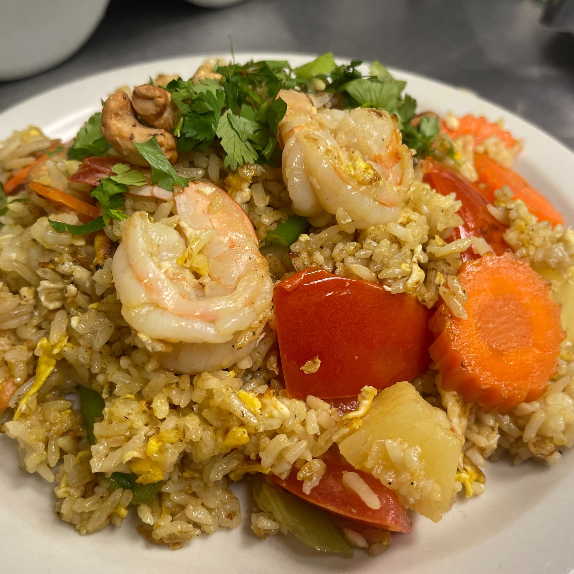 26. Pineapple Fried Rice (Shrimp or Beef)