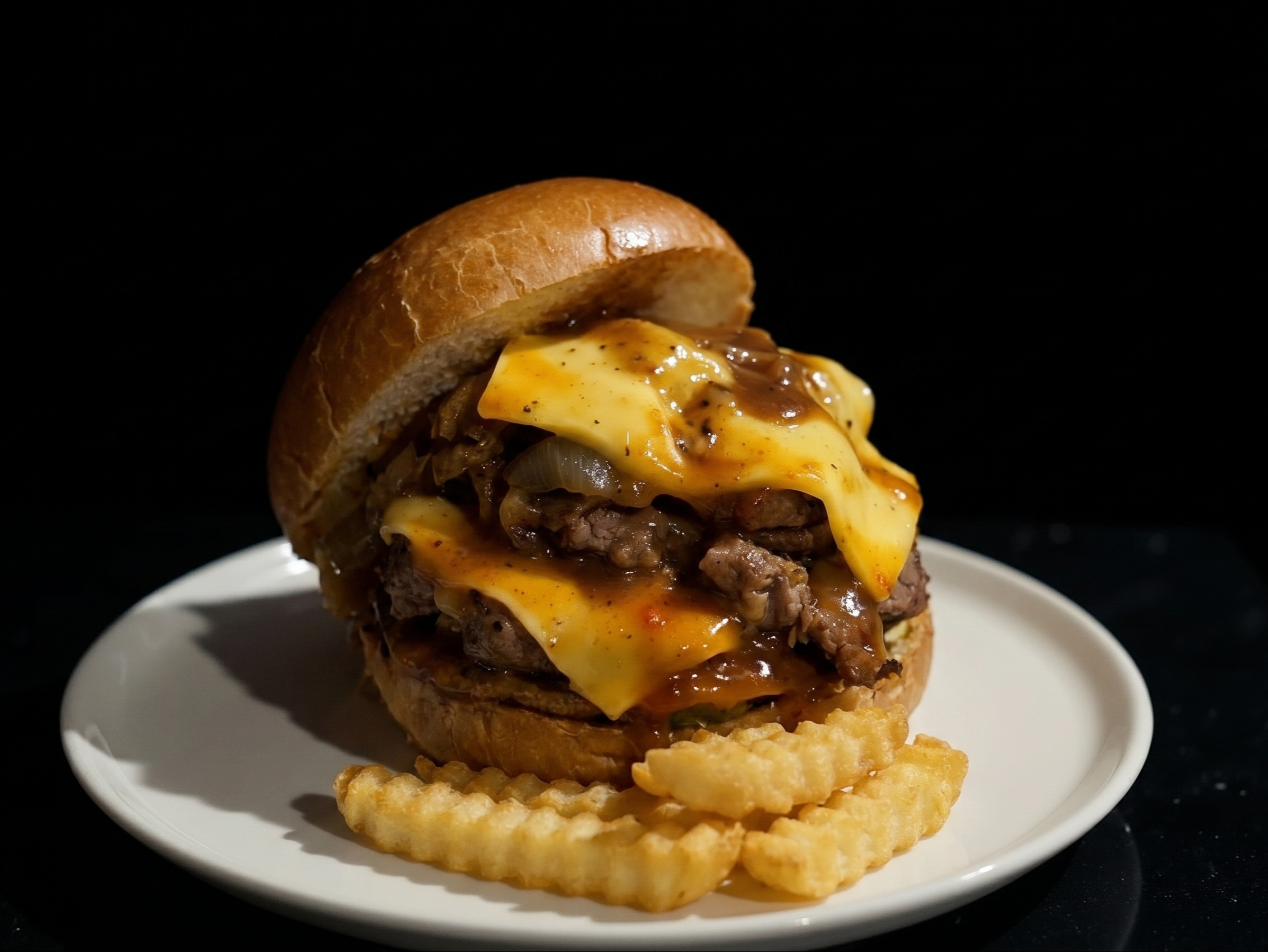Angus Double Cheese Burger
