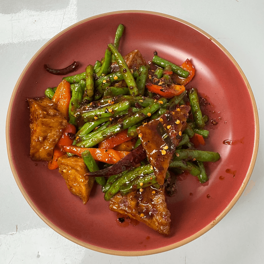 #27 Pad Prig Gang Stir Fried Dinner
