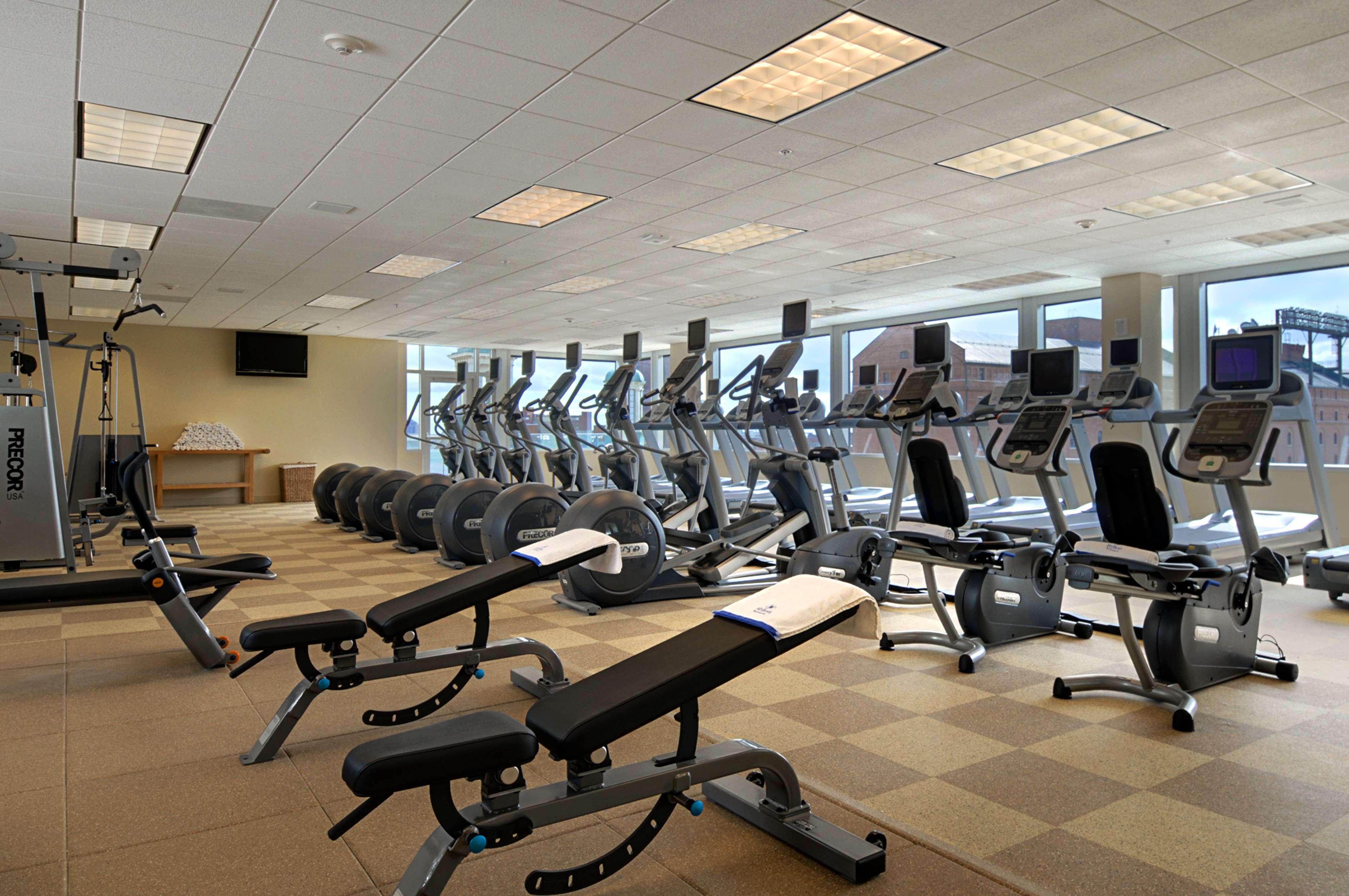 Health club  fitness center  gym