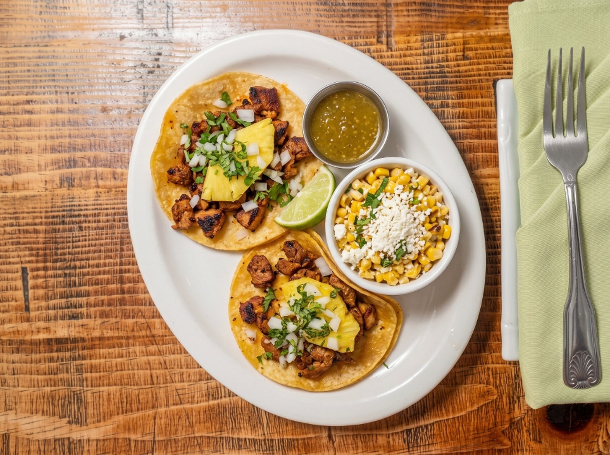 Al Pastor Tacos 2ea