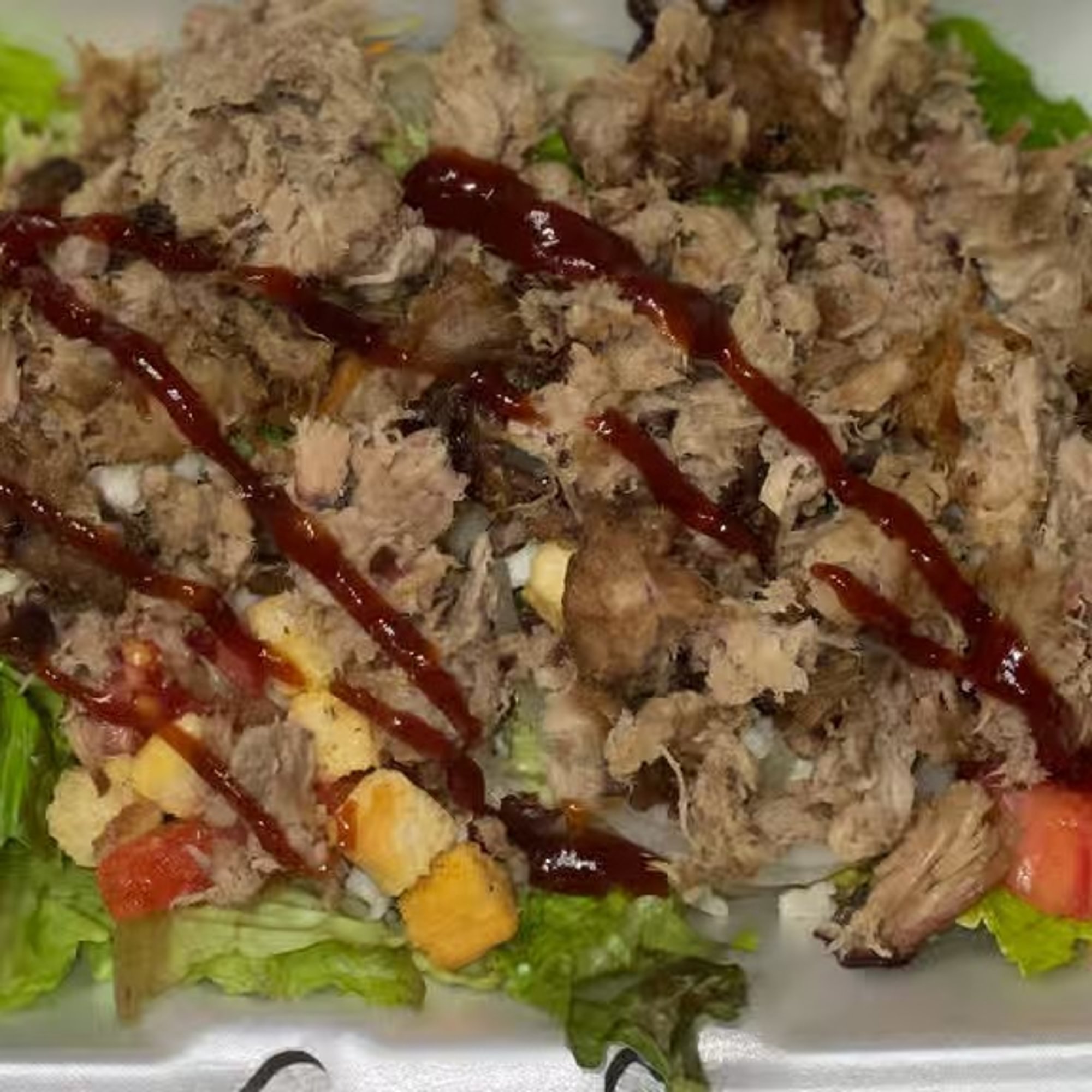 Pulled Pork Salad