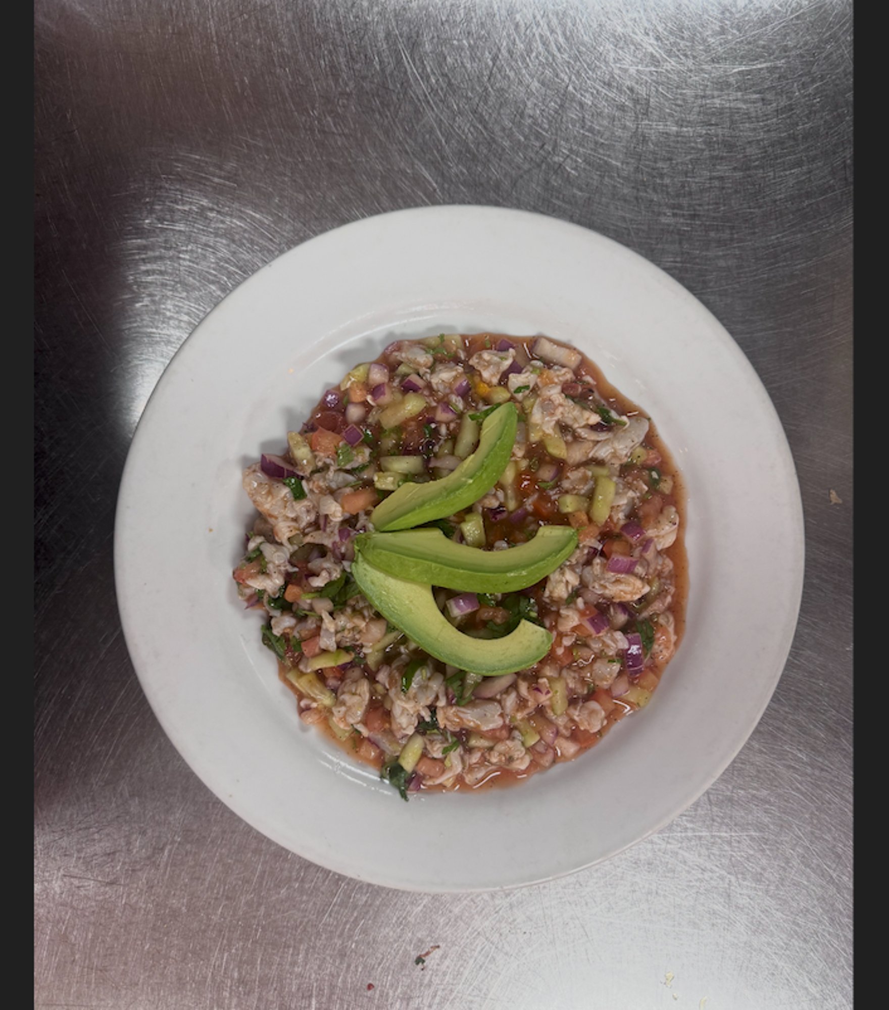 Ceviche de Camarón.
