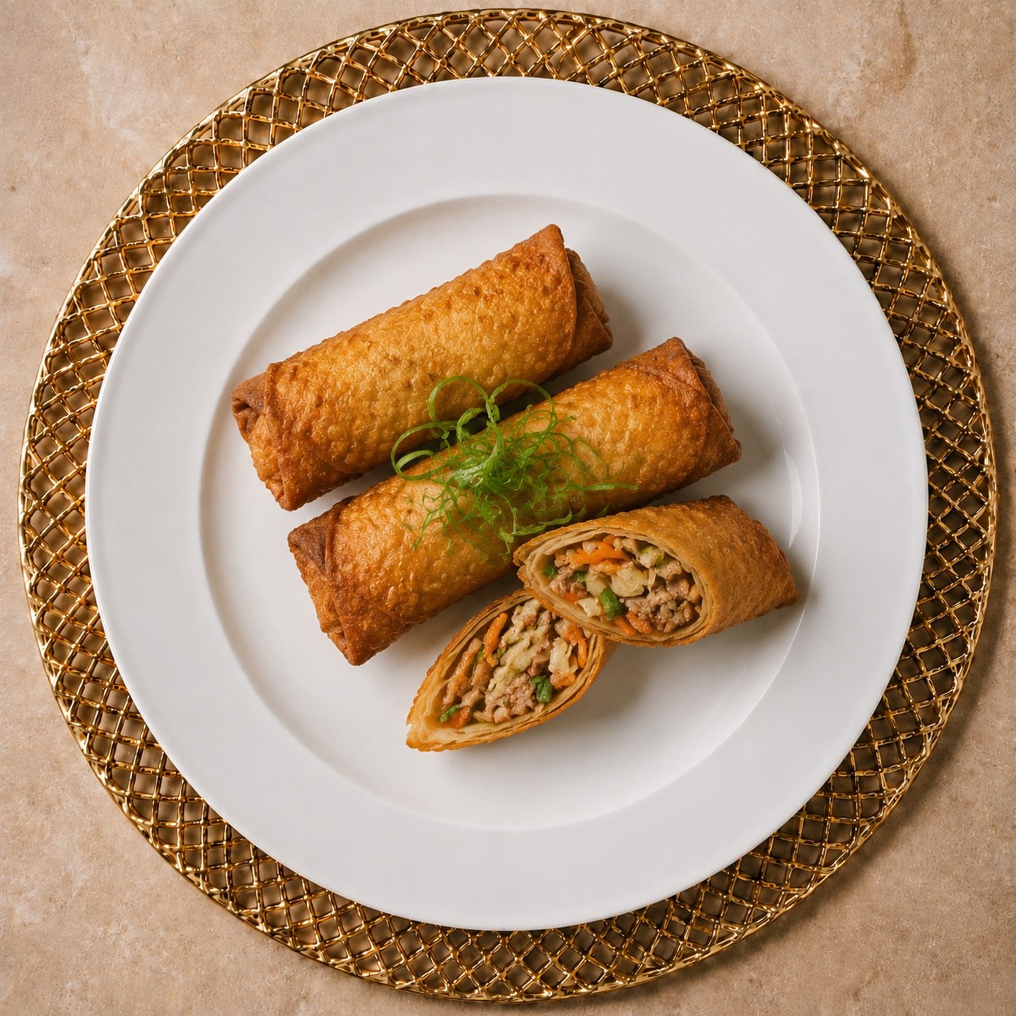 Pork & Beef Egg Rolls