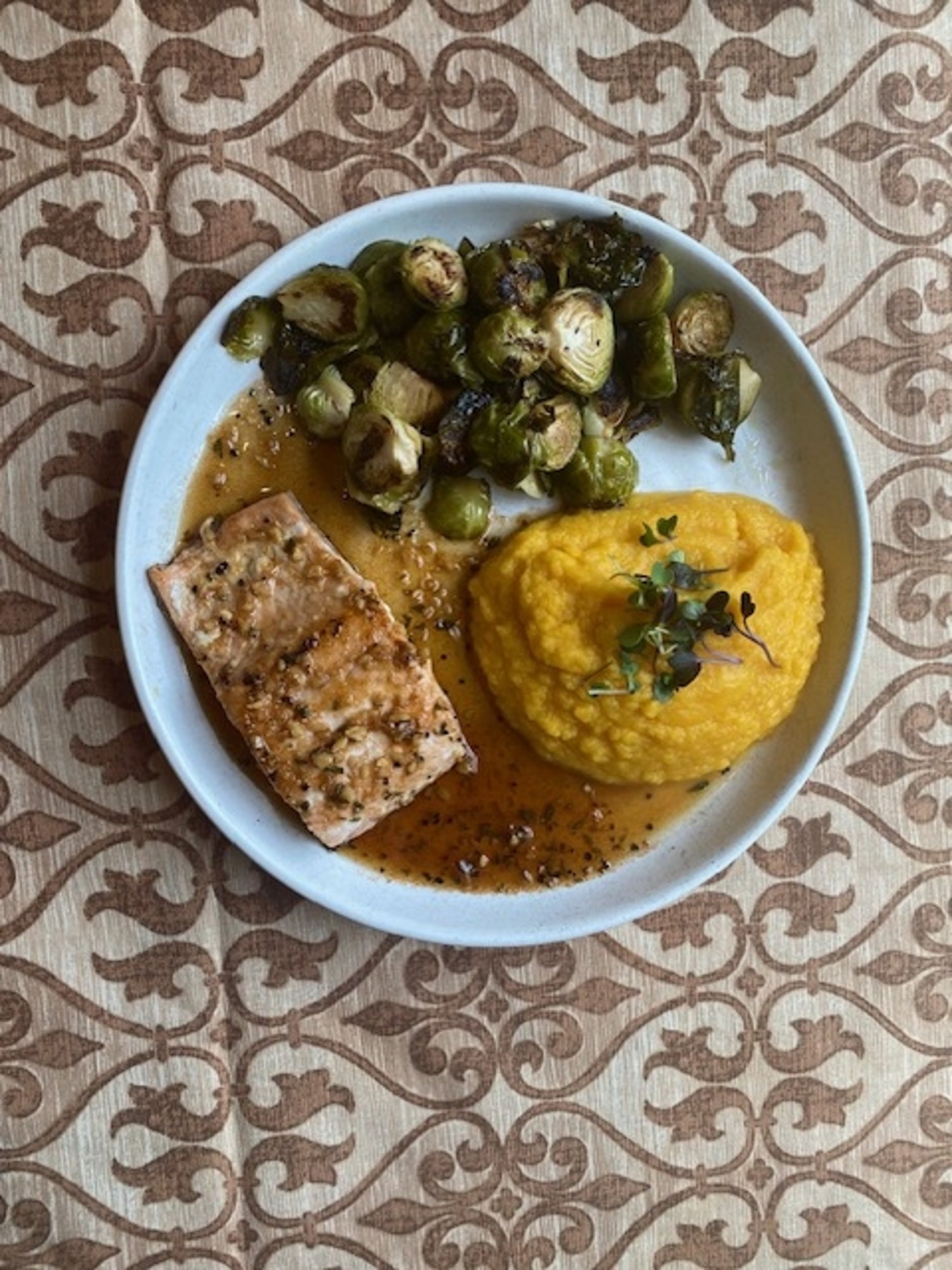 Rosemary Maple Glazed Salmon