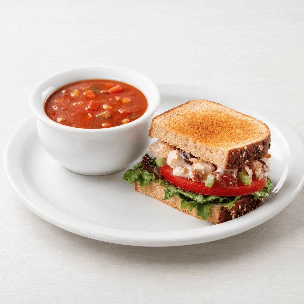 1/2 Sandwich and Soup