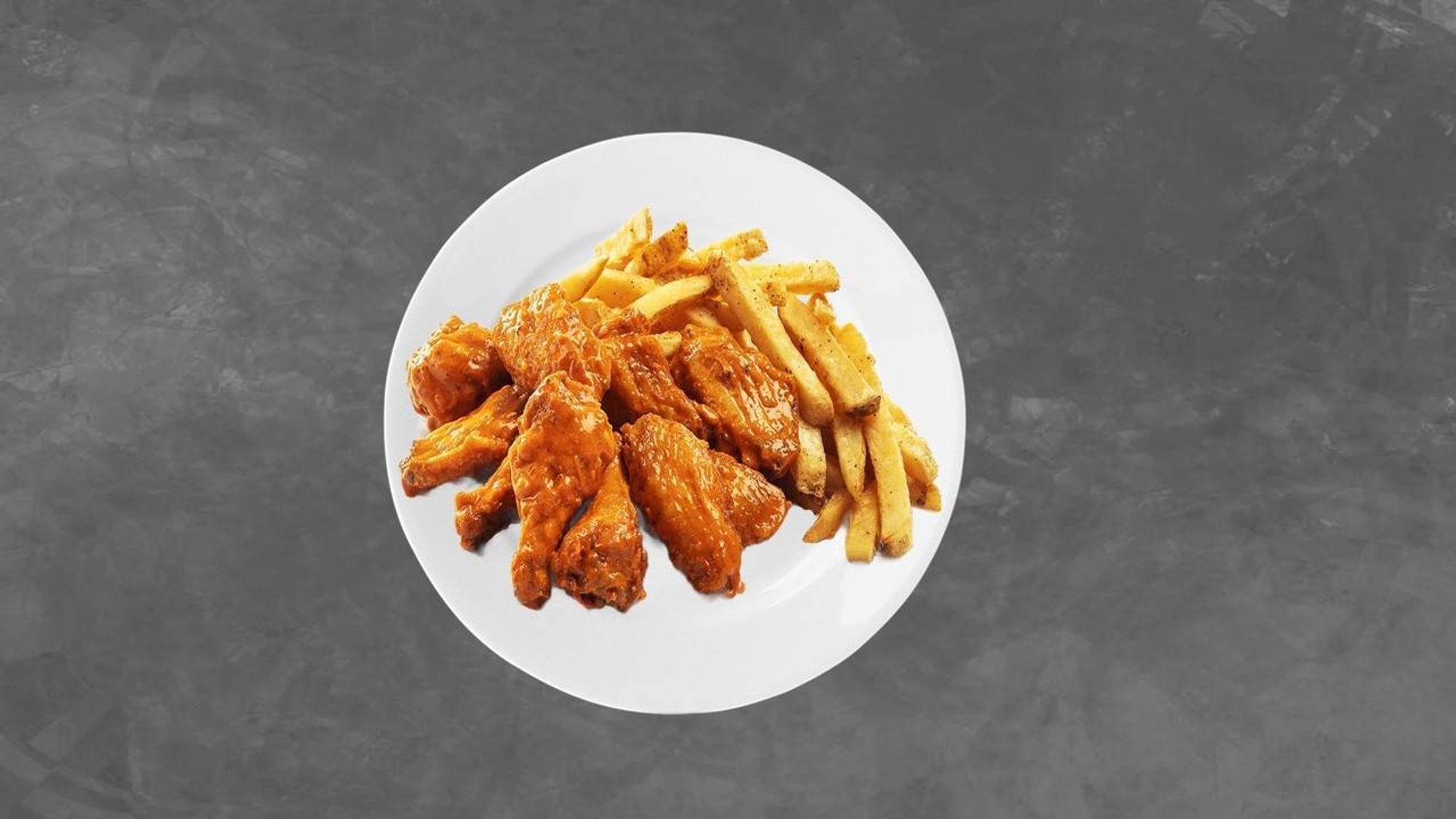 Flavored Wings Dinner